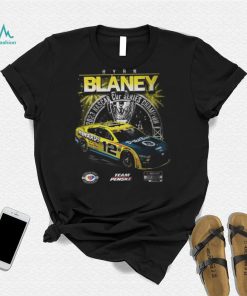 Youth Team Penske Black Ryan Blaney 2023 NASCAR Cup Series Champion Official T Shirt