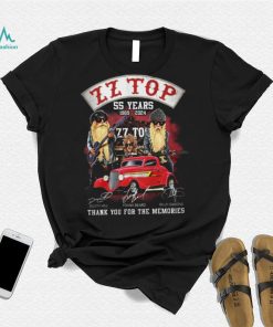ZZ Top 55 Years 1969 2024 T Shirt
