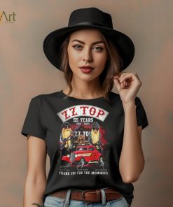 ZZ Top 55 Years 1969 2024 T Shirt