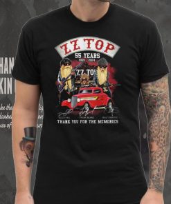 ZZ Top 55 Years 1969 2024 T Shirt