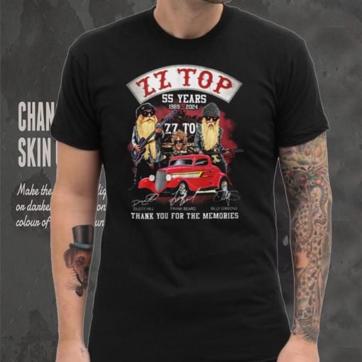 ZZ Top 55 Years 1969 2024 T Shirt