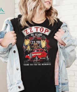 ZZ Top 55 Years 1969 2024 T Shirt