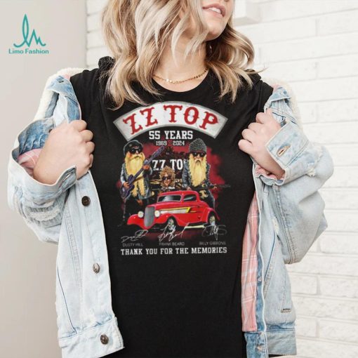 ZZ Top 55 Years 1969 2024 T Shirt