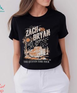 Zach Bryan The Quittin Time Tour 2024 T Shirt