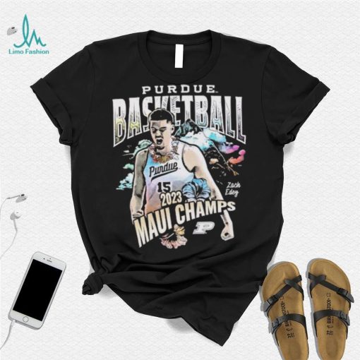 Zach Edey 2023 Maui Champs shirt