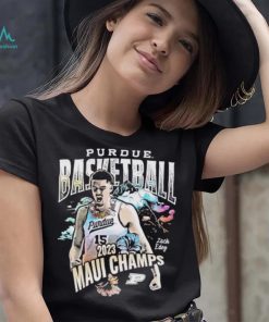 Zach Edey 2023 Maui Champs shirt
