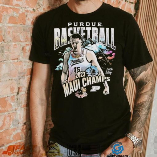 Zach Edey 2023 Maui Champs shirt