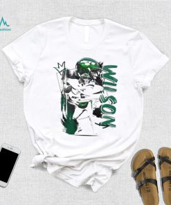 Zach Wilson number 2 New York Jets football player pose poster shirt