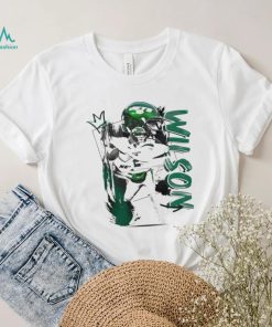 Zach Wilson number 2 New York Jets football player pose poster shirt