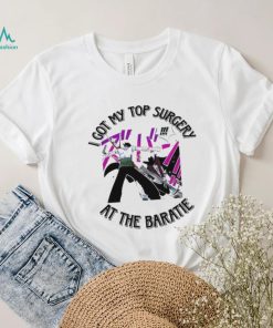 Zoro I just got my top surgery at the baratie shirt