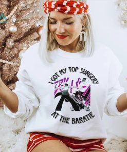 Zoro I just got my top surgery at the baratie shirt