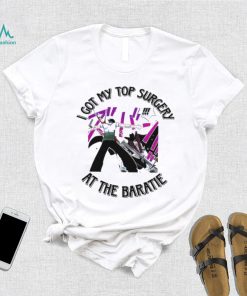 Zoro I just got my top surgery at the baratie shirt