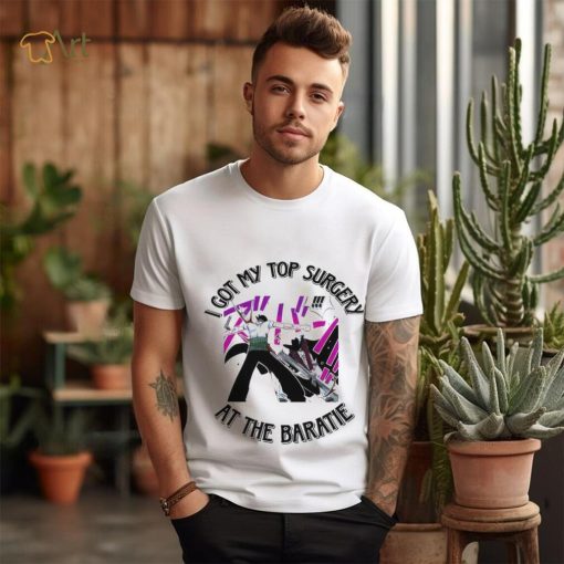 Zoro I just got my top surgery at the baratie shirt