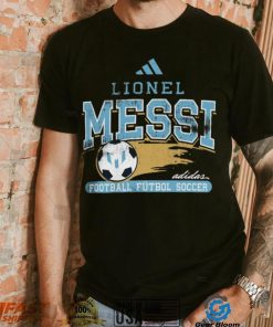 adidas Adult Inter Miami CF Lionel Messi #10 Varsity Black T Shirt