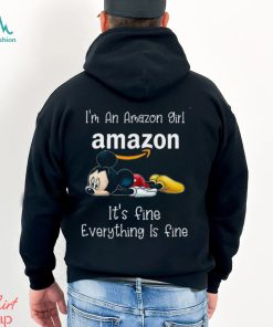 amazon it's fine. everything is fine shirt