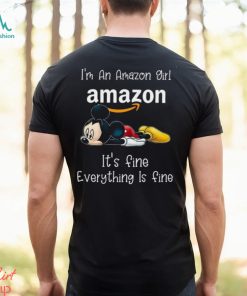 amazon it's fine. everything is fine shirt