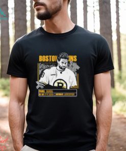 avel Zacha Czech professional ice hockey player for the Boston Bruins T Shirt