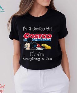 costco mickey it's fine. everything is fine Shirt
