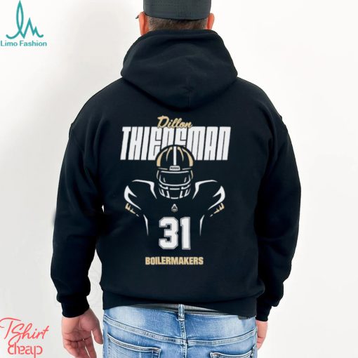 dillon Thieneman 31 Purdue Boilermakers football shirt
