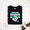 Boise State Broncos Santa Claus ho ho ho shirt