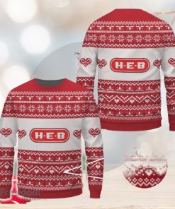 h e b Logo Brands Ugly Christmas 3D Sweater Gift For Men And Women