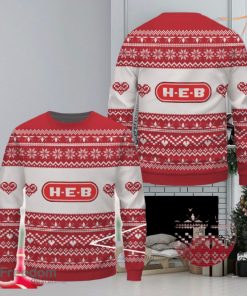 h e b Logo Brands Ugly Christmas 3D Sweater Gift For Men And Women