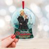 Custom Photo I’m The Naughty Dog   Dog & Cat Personalized Custom Ornament