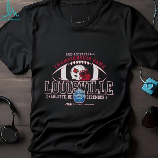 Louisville Cardinals Atlantic Coast Conference Football Championship Game  2023 shirt - Aquafinashirt