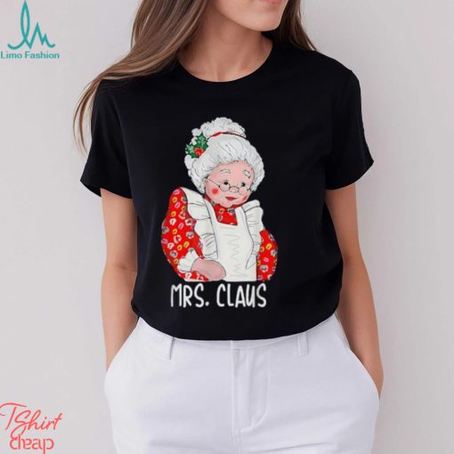 mrs and mr santa claus couples matching christmas pajamas t shirt