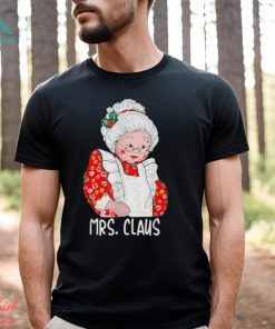 mrs and mr santa claus couples matching christmas pajamas t shirt