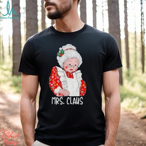 mrs and mr santa claus couples matching christmas pajamas t shirt