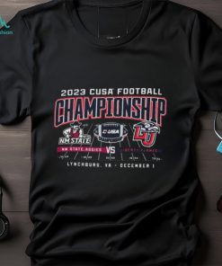 nM State Aggies vs Liberty Flames 2023 Conference USA Football Championship Shirt