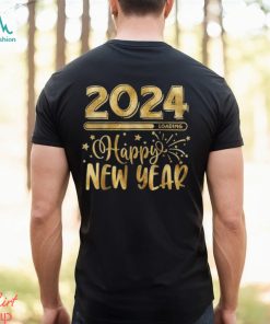 new years eve party supplies 2024 happy new year fireworks t shirt