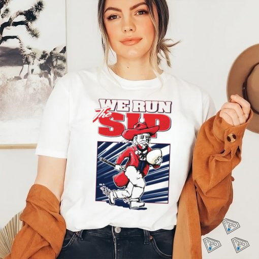 ole miss rebels we run the sip shirt