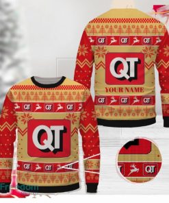 quiktrip Logo Brands Knitted Christmas Sweater Gift For Men And Women