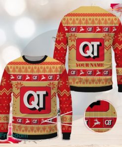 quiktrip Logo Brands Knitted Christmas Sweater Gift For Men And Women