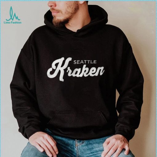s Seattle Kraken Starter x NHL Black Ice Black Cross Check Shirt