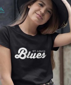 s St. Louis Blues Starter x NHL Black Ice Black Cross Check Shirt
