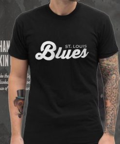 s St. Louis Blues Starter x NHL Black Ice Black Cross Check Shirt