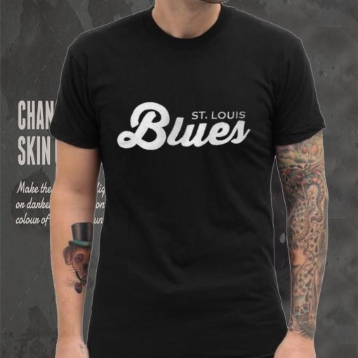 s St. Louis Blues Starter x NHL Black Ice Black Cross Check Shirt