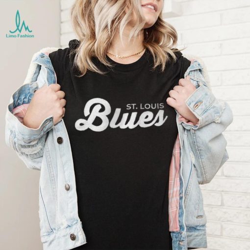 s St. Louis Blues Starter x NHL Black Ice Black Cross Check Shirt