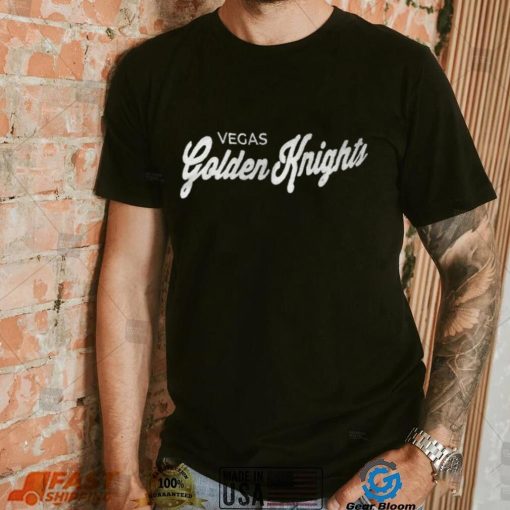 s Vegas Golden Knights Starter x NHL Black Ice Black Cross Check Shirt