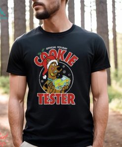 scooby doo christmas cookie tester t shirt