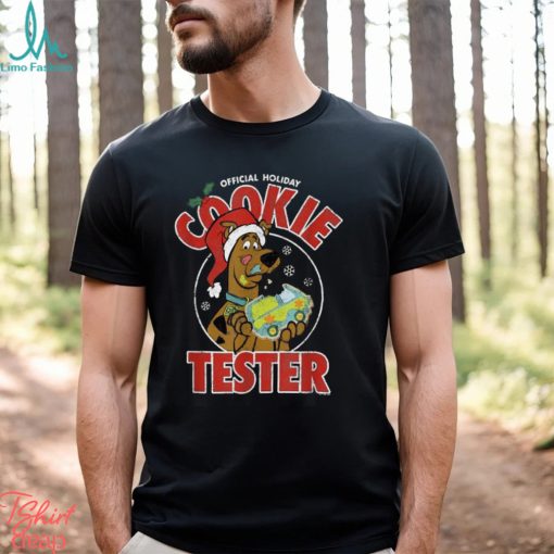 scooby doo christmas cookie tester t shirt