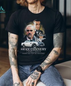 sean connery 1930 2021 thank you for the memories signatures Shirt