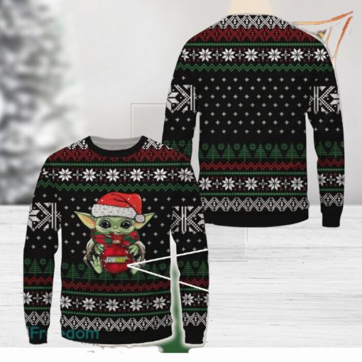 subway Logo Brands Knitted Christmas Sweater AOP Gift Holidays