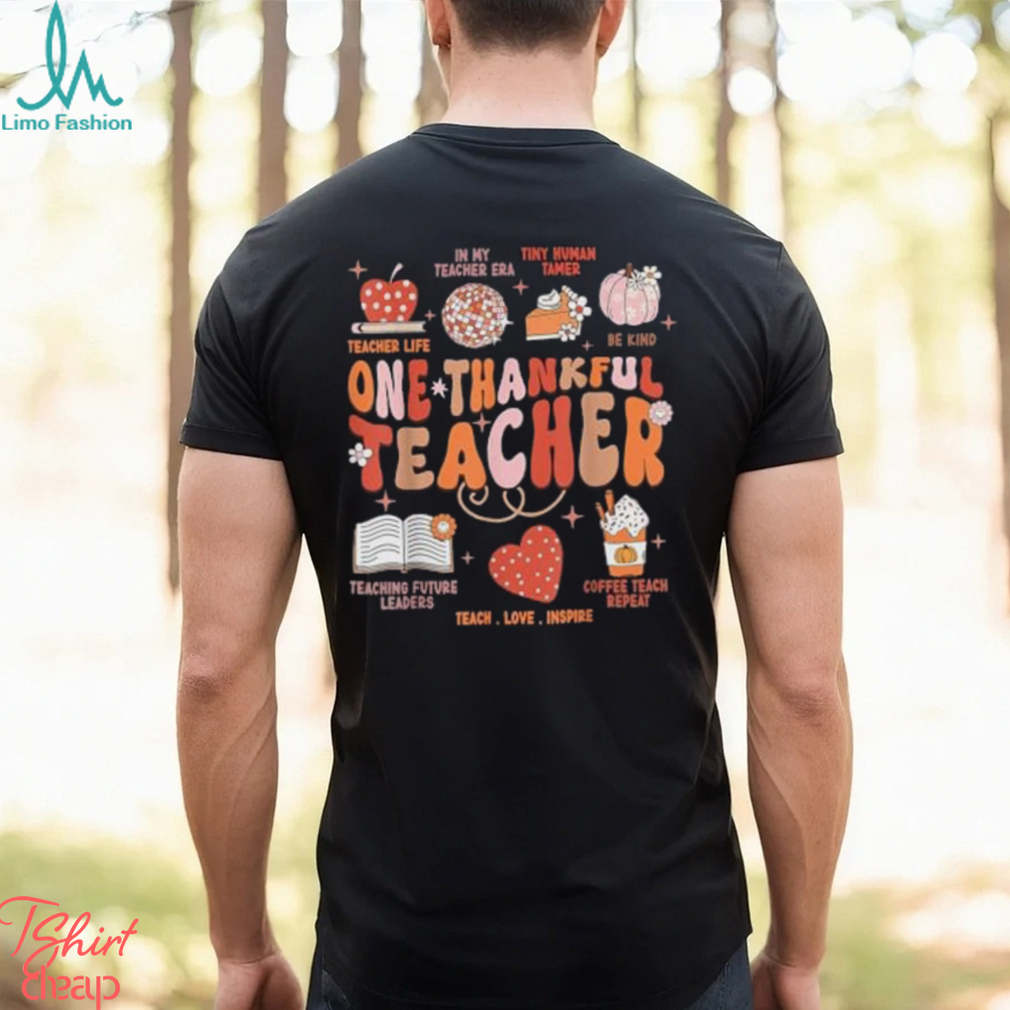 teacher thanksgiving shirt women one thankful teacher fall t shirt teacher thanksgiving shirt women one thankful teacher fall t shirt