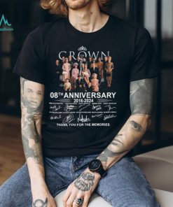 the Crown 08th Anniversary 2016 – 2024 Thank You For The Memories Signatures shirt