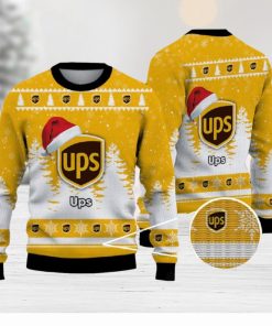 ups Logo Brands Gift For Men And Women Ugly Christmas Sweater Holidays