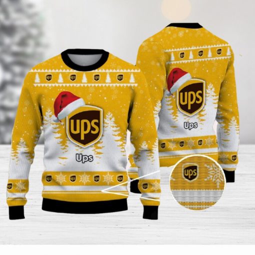 ups Logo Brands Gift For Men And Women Ugly Christmas Sweater Holidays